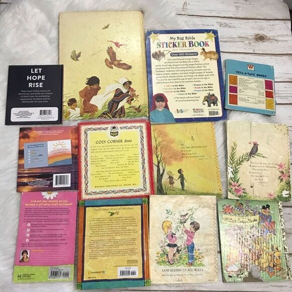 Religious Books Bible Picture Book Prayers Book Children’s - Picture 6 of 15